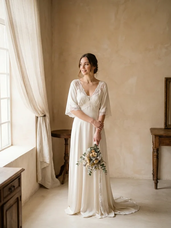 Elopement Wedding Dresses - 1