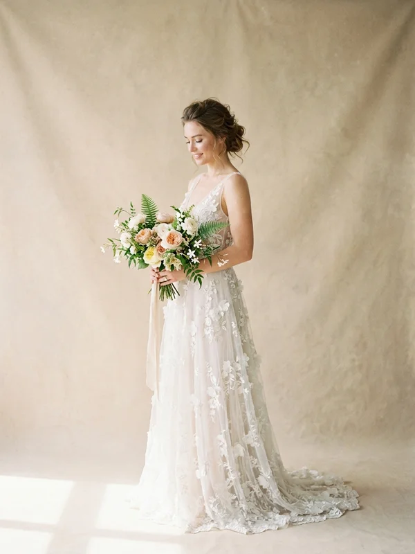 Garden Wedding Dresses - 1