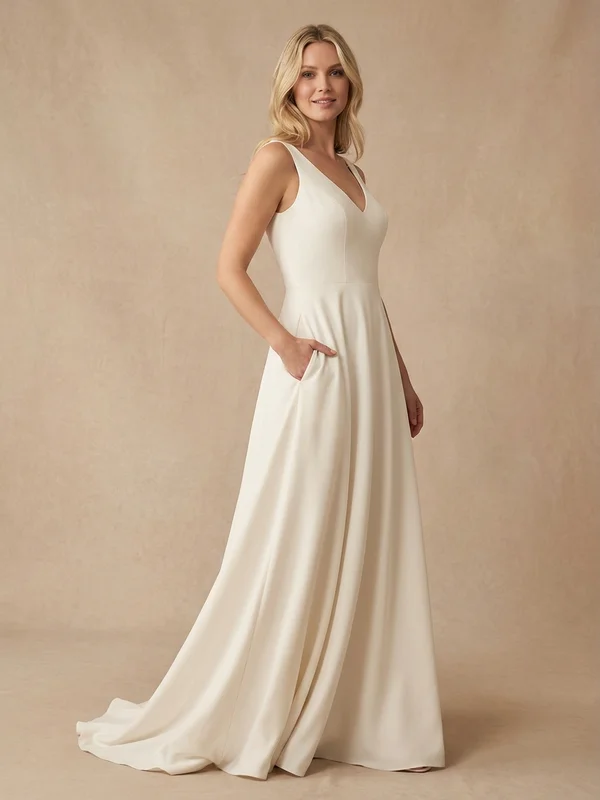 Wedding Dresses with Pockets - 1